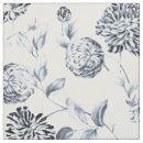 Search for blue and silver fabric Floral
