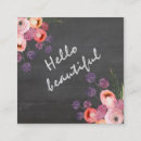 Search for hello beautiful business cards Elegant