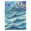 Search for ocean waves tablecloths Summer