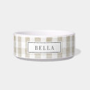 Search for dog feeding supplies Gingham