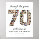 Search for 70th birthday posters Seventy