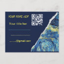 Search for qr code postcards Black