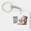 Search for naughty keychains Santa