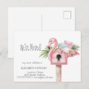 Search for flamingo moving announcement cards We have moved