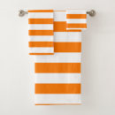 Search for orange and white bath towels Modern