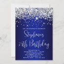Search for silver 75th birthday invitations Modern