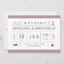 Search for new england wedding invitations Red white and blue