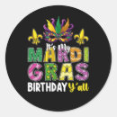 Search for mardi gras stickers Beads