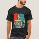 Search for democracy tshirts Blue