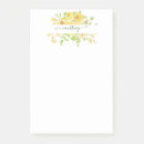Search for yellow post it notes Floral