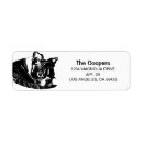 Search for boston terrier return address labels Pup