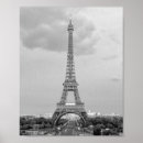 Search for black and white eiffel tower posters Chic