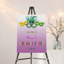 Search for masquerade welcome party signs Birthday