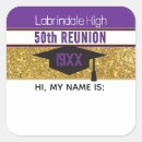 Search for purple name tags stickers Reunion