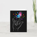 Search for i love you sign language cards Awareness