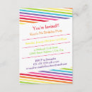 Search for colorful birthday invitations Simple