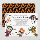 Search for costume birthday invitations Orange and black