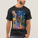 Search for oil painting tshirts Starry night