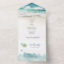 Search for ocean wedding invitations Elegant