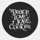 Search for peace love joy stickers Merry christmas