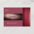 Search for curtain business cards Actor