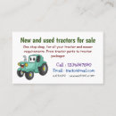 Search for machinery business cards Agriculture