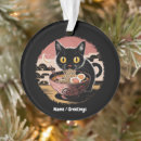 Search for ramen noodles ornaments Cat