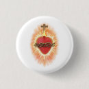 Search for sacred heart buttons Blessed