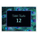 Search for peacock table cards Floral
