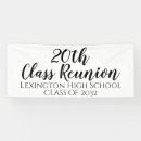 Search for high school class reunion banners party