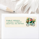 Search for bicycle return address labels Trendy