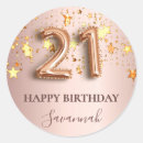 Search for number 21 stickers Pink