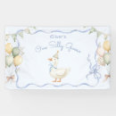 Search for 1st birthday banners One silly goose