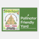 Search for butterflies outdoor signs Pollinator friendly