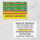 Search for school principal business cards Back to school