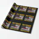 Search for firefighters wrapping paper Retirement