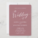 Search for dusty rose wedding invitations Trendy