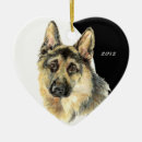 Search for german shepherd ornaments Cute