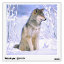 Search for wolf wall decals Snow