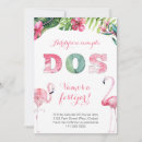Search for 2nd flamingo birthday invitations Let's flamingle
