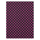 Search for pink and black tablecloths Pattern