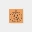 Search for halloween post it notes Black and orange
