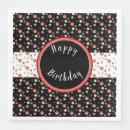 Search for polka dot dinner napkins Black