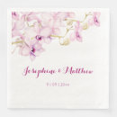 Search for purple orchid napkins Floral