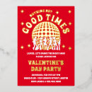 Search for valentines day dance invitations Red