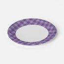 Search for purple gingham paper plates Baby