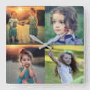 Search for family clocks Family photo keepsake