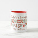 Search for teacher christmas mugs Colorful