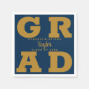 Search for dark navy napkins Graduation party