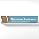 Search for coach name plates High school